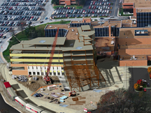 4d hospital construction overview montage
