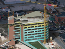 University Research Tower 4D Worksite Overview
