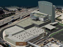 Hotel and Casino Complex 4D Worksite Overview