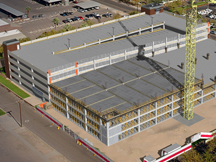 Healthcare Parking Deck 4D Worksite Overview