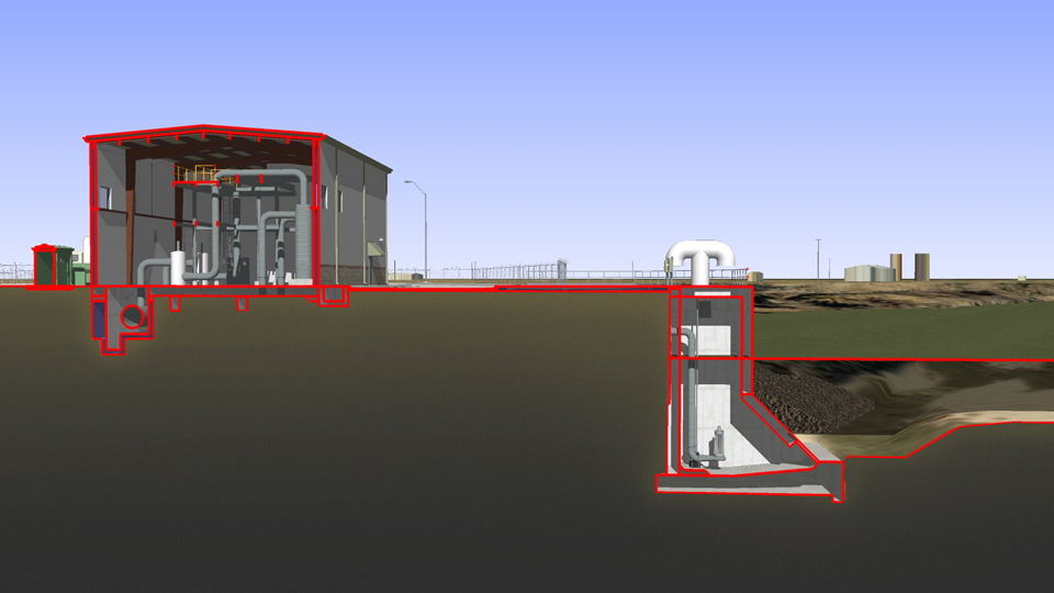 River Intake Section