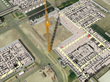 internal circulation during construction