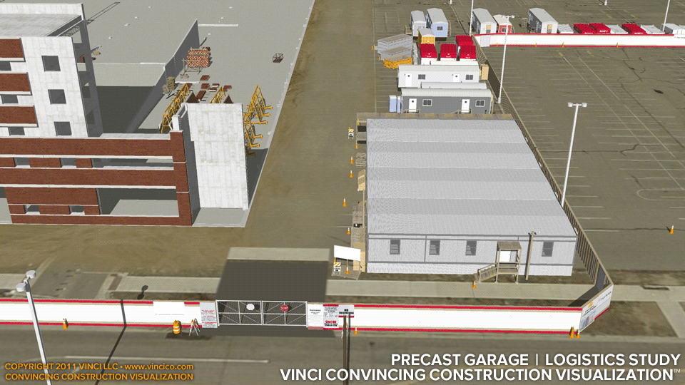 Precast Concrete Garage Logistics Study