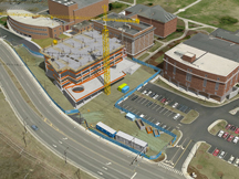 campuswide healthcare parking construction