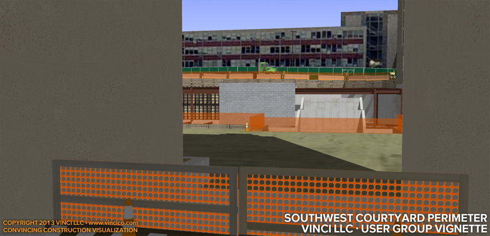 3d virtual construction vehicular route community relations