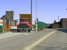 3d virtual construction traffic channelization