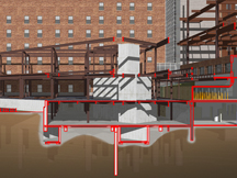 Worksite Section Excavation Interface