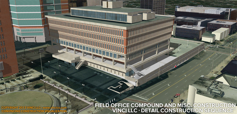 4d virtual construction visualization field offices.