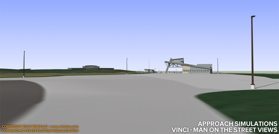construction simulation assorted views