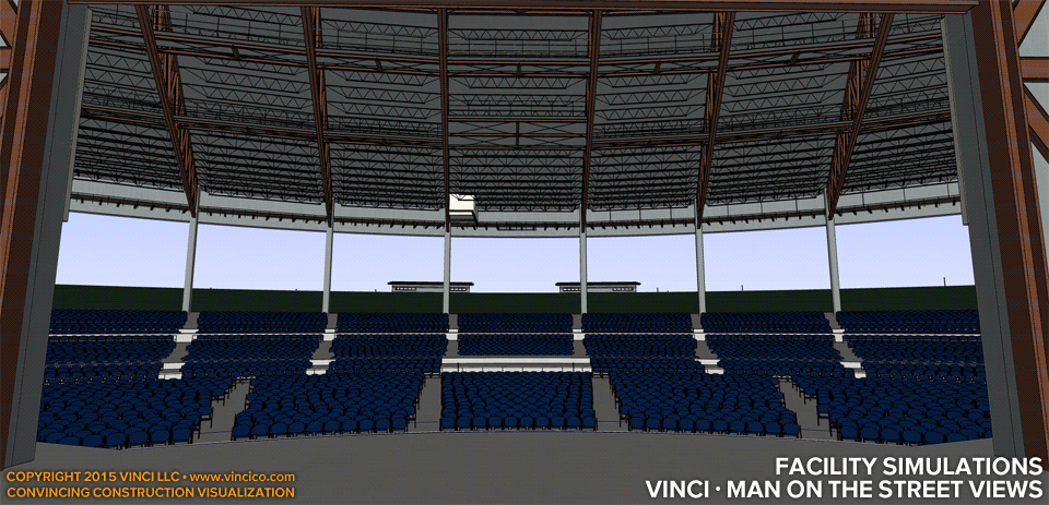 construction simulation assorted views