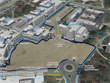 annotated construction logistics