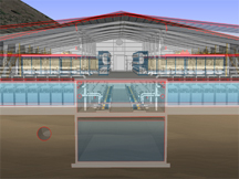 4d virtual construction worksite section