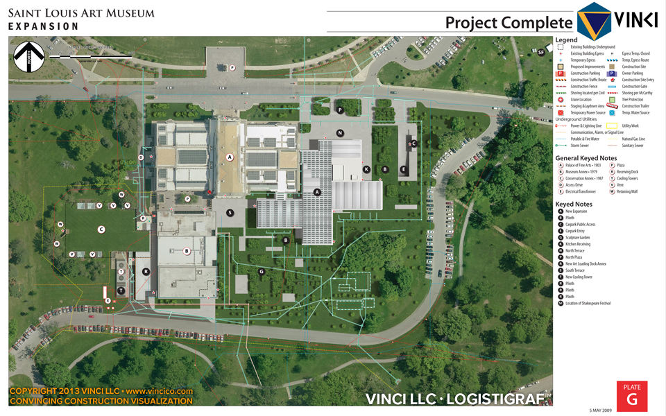 Construction Graphics Printed Logistics Project Completion