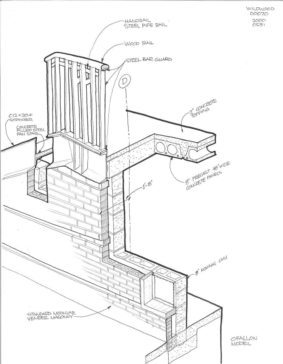 Hollow-Core Plank Rail Study 2