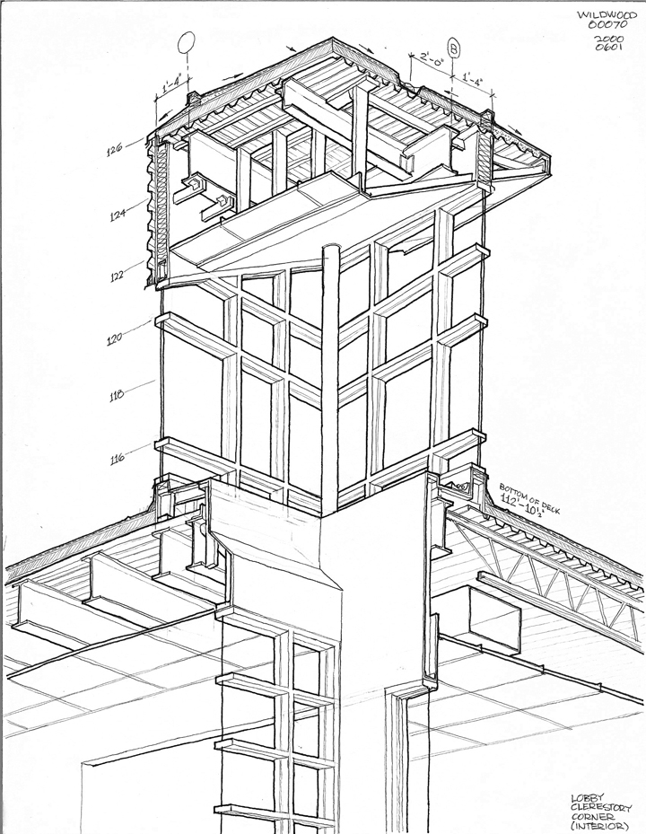 Lobby Atrium Interior Study