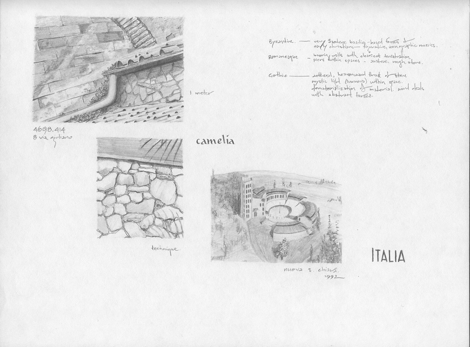 Rainy Day Masonry Vignettes