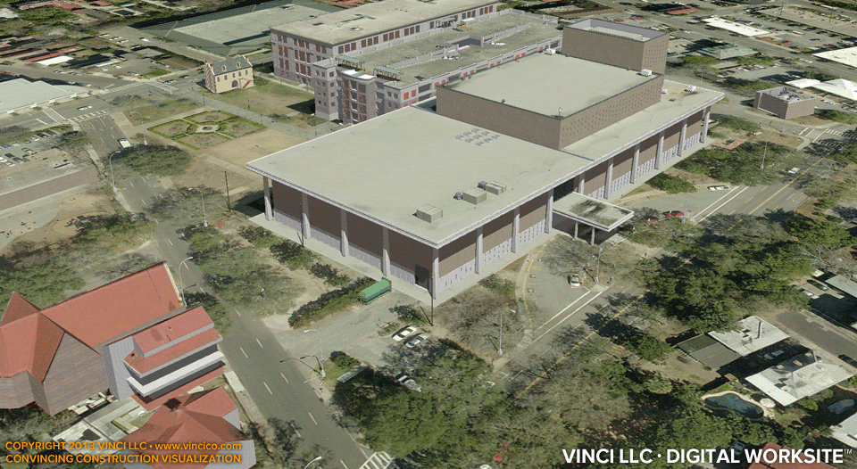 4d virtual construction visualization logistics overview.